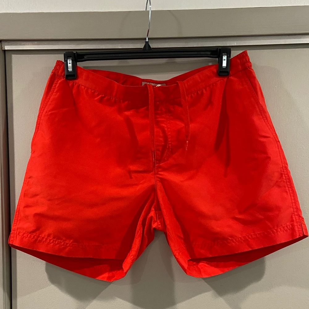 Bluemint Bold Red Men's Swim Trunks